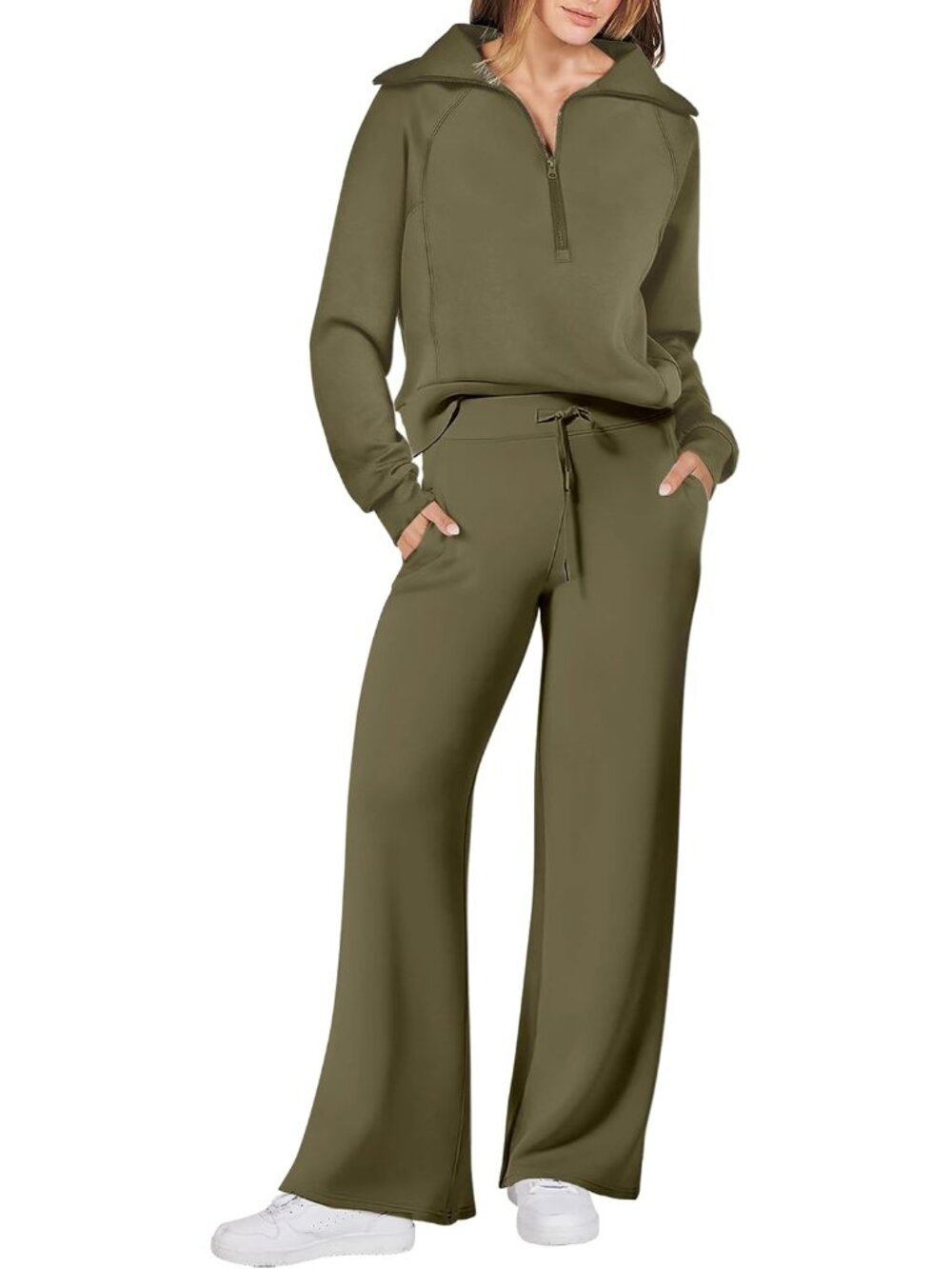 Women 2 Piece Set Sweatsuits Lounge Fall Outfits